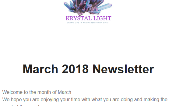 Krystal Light News Mar 2018